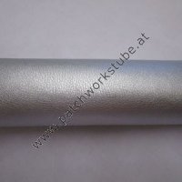 Lederimitat Silber Lederimitat Silber