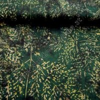 Bali Batik: Dunkelgrün Bali Batik: Dunkelgrün