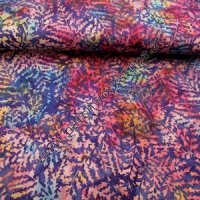 (Bild für) Bali Batik: Violett Bunt