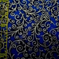 Holiday Flourish: Dunkelblau-Silber Holiday Flourish: Dunkelblau-Silber