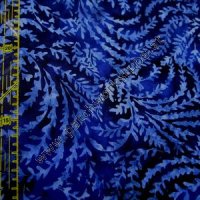(Bild für) Bali Batik: Dunkelblau mit Ranken