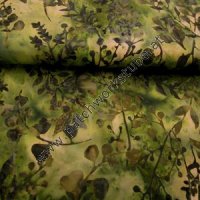 (Bild für) Bali Batik: Grün-Oliv
