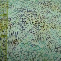 (Bild für) Bali Batik: Hell mit Türkisbraun