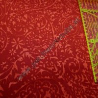 (Bild für) Bali Batik: Roter Paisley