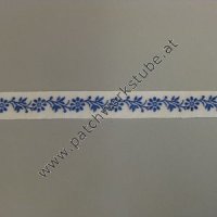 (Bild für) Blaues Blumenrankenband
